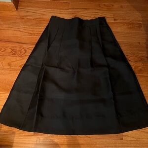Isaac Mizrahi Classic Black A-Line Skirt
